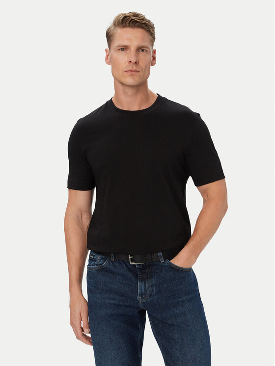 BOSS BOSS Camiseta Thompson 01 50565995 Negro Regular Fit