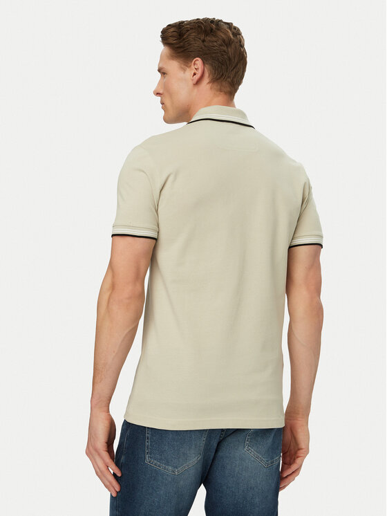 BOSS BOSS Polo Paul 50506193 Beige claro Slim Fit