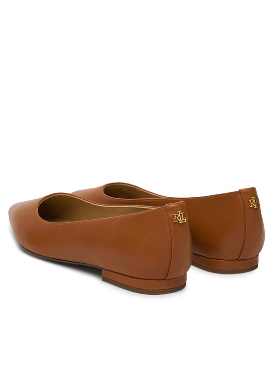 LAUREN RALPH LAUREN Balerinke LAUREN RALPH LAUREN Londyn 802P09039002 Rjava