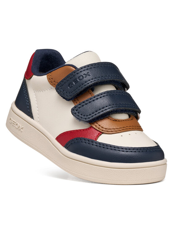 Geox Laisvalaikio batai Geox B Eclyper Boy B555LA 000BC C1M4B Kreminė