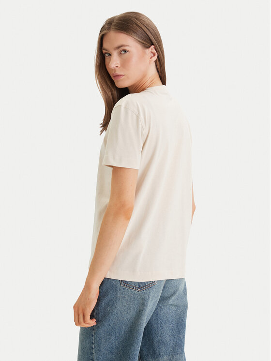 Guess Guess Футболка W6GI27 K3160 Бежевий Regular Fit