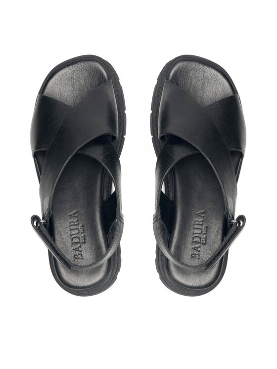 Badura Sandale Badura FILETTO-23SS82-09 Negru