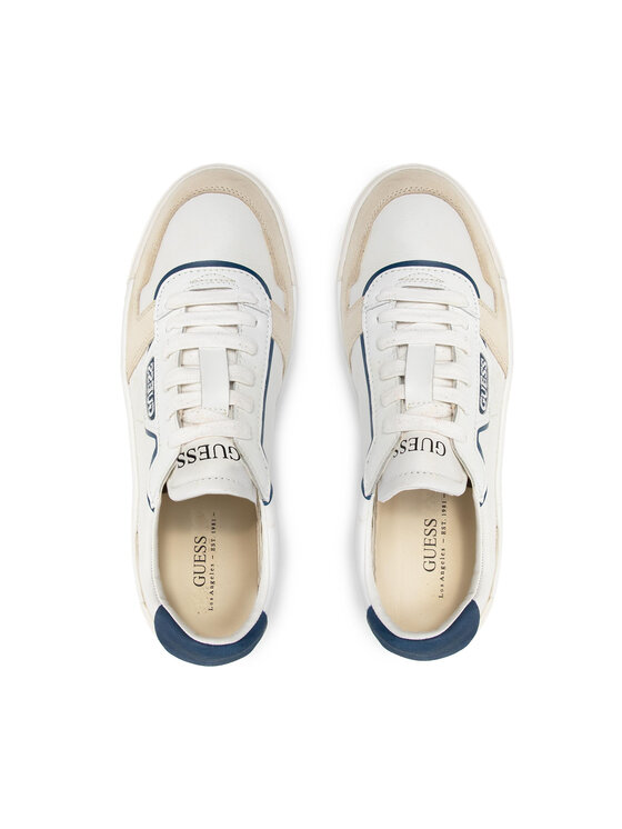 Guess Снікерcи Guess Strave Vintage FM7STV LEA12 Білий