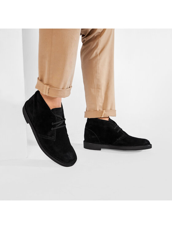 Clarks Μποτίνια Clarks Bushacre 3 261635277 Μαύρο