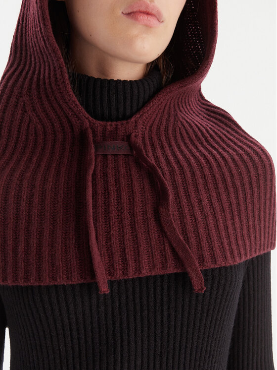 PINKO Балаклава PINKO 104494 A2Z1 R57 Бордовий