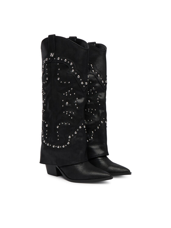 Steve Madden Ковбойські чоботи Steve Madden Stagecoach 11005660 Чорний
