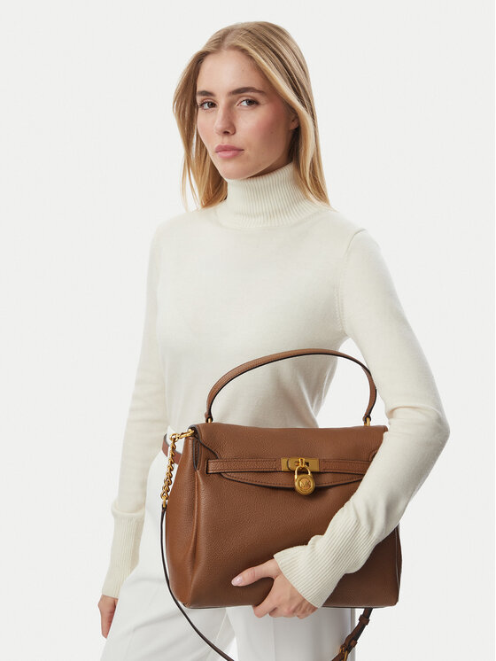 MICHAEL Michael Kors Torebka MICHAEL Michael Kors Hamilton 30F6ANXS7E Brązowy