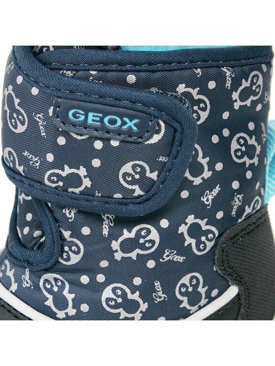 Geox Škornji za sneg Geox B Flanfil Girl B Abx B263WG 0BCMN CF4N4 M Mornarsko modra