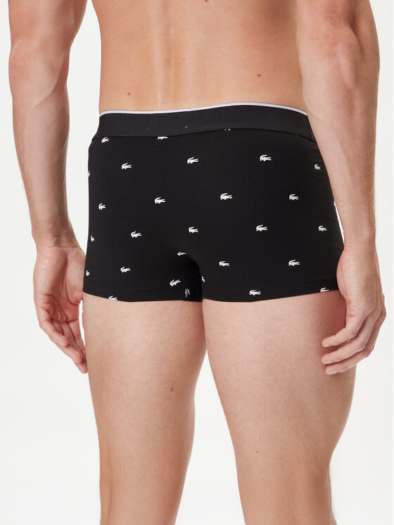 Lacoste Lacoste Conjunto de calzoncillos boxer 5H1299 Negro