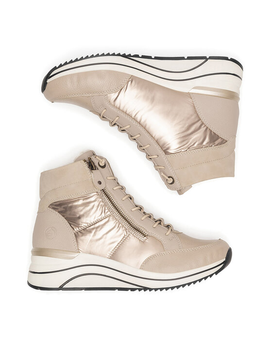 Remonte Šnurovacia obuv Remonte D0T72-60 Béžová