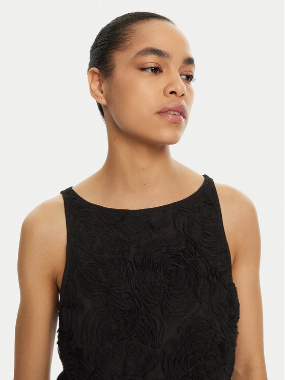 ROTATE ROTATE Топ 113614 Чорний Regular Fit