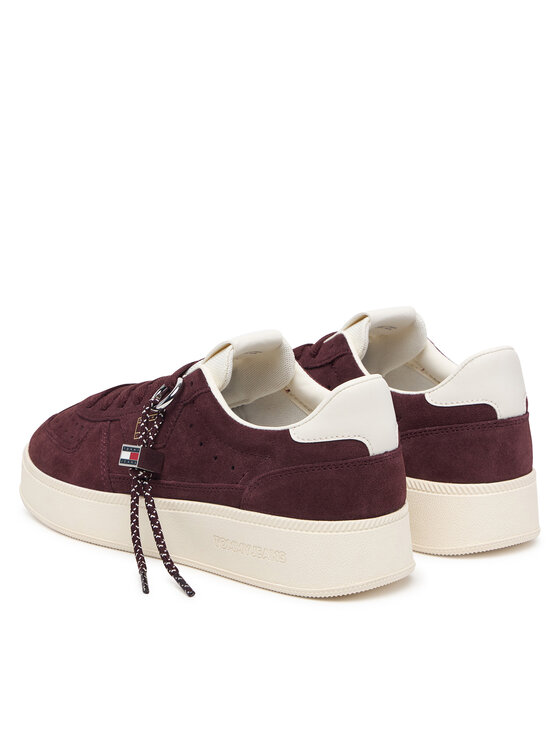 Tommy Jeans Sneakersy Tommy Jeans The Greenwich Edge Max EN0EN03122 Bordowy
