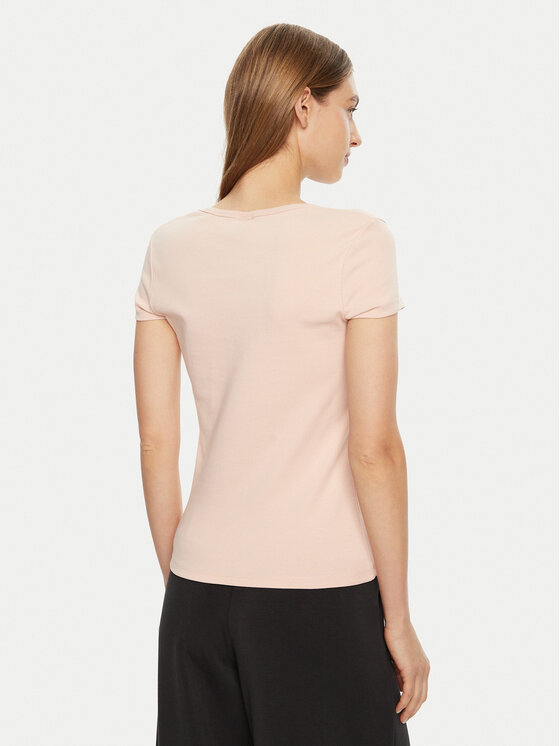 Guess Guess Футболка V4BI16 KCIV1 Рожевий Regular Fit