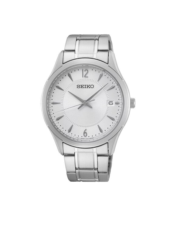 Seiko Годинник Seiko Classic Quartz SUR417P1 Срібний