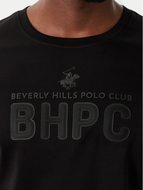 Beverly Hills Polo Club Beverly Hills Polo Club Camiseta M1621 Negro Regular Fit