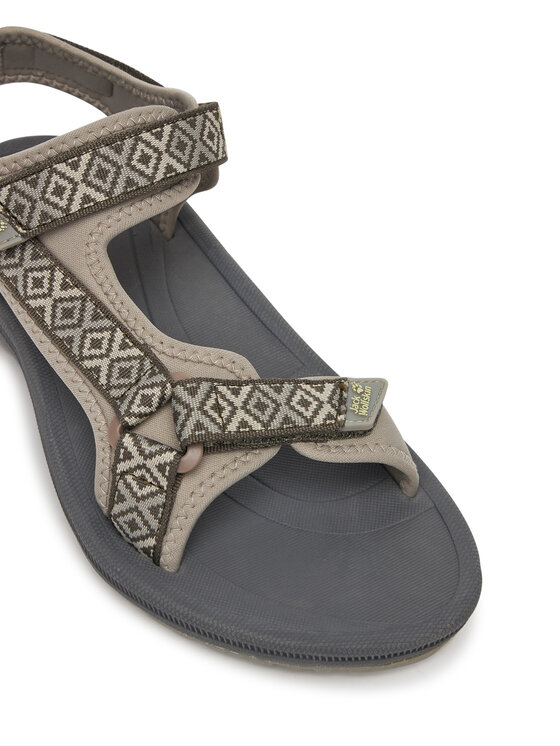 Jack Wolfskin Sandále Jack Wolfskin Wave Breaker 4050291 Hnedá