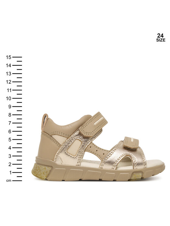 ECCO Sandały ECCO Mini Stride 76114161631 Brązowy