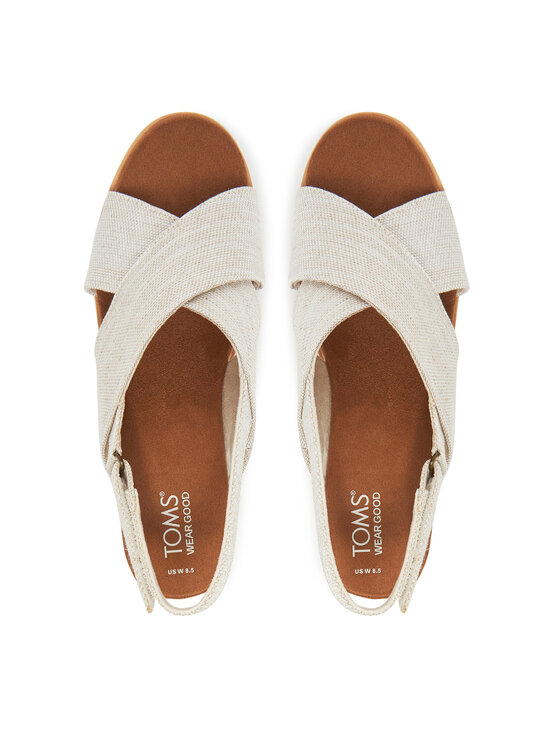 Toms Еспадрильї Toms Diana 10021152 Бежевий
