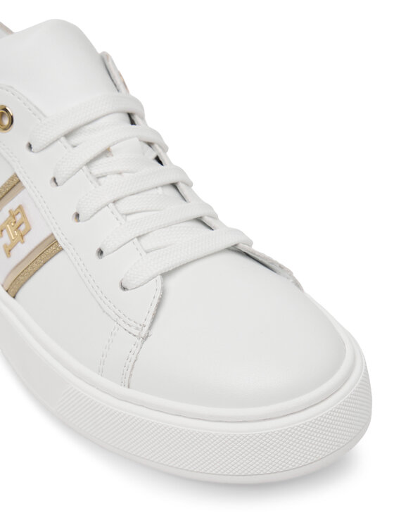Tommy Hilfiger Snīkeri Tommy Hilfiger T4A9-34421-1281 S Balts