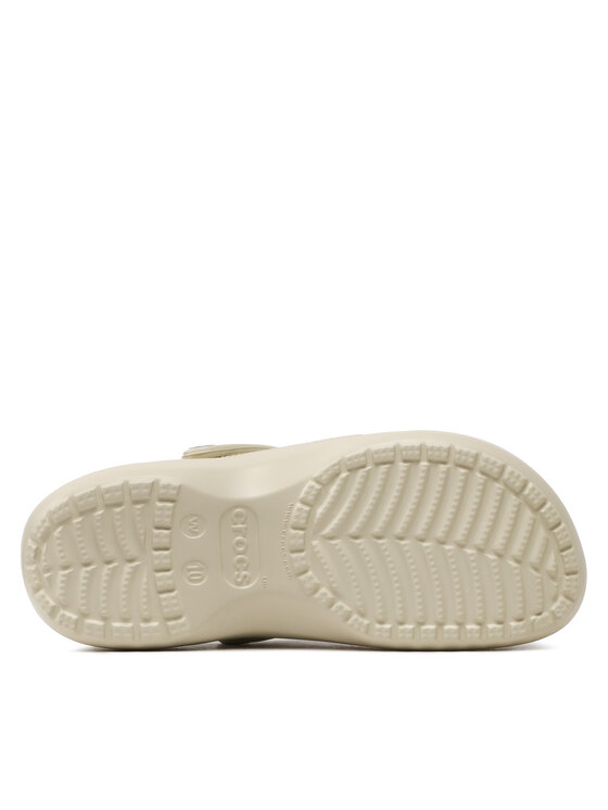 Crocs Шльопанці Crocs Classic Platform Clog W 206750 Бежевий