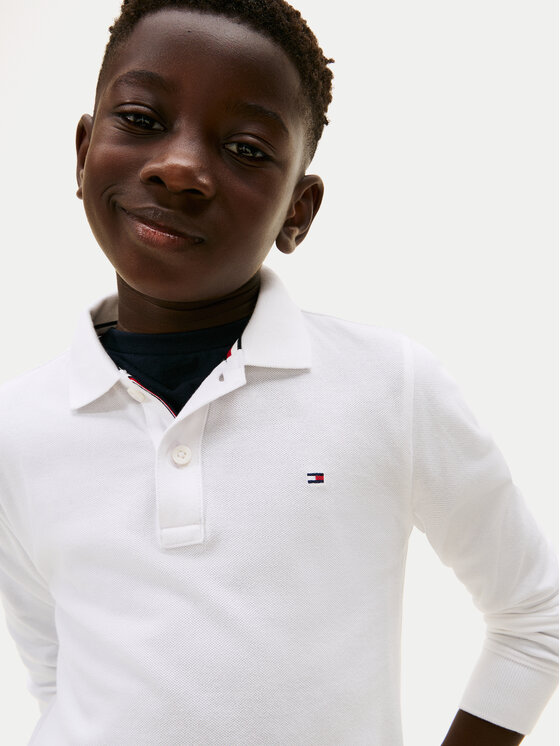 Tommy Hilfiger Tommy Hilfiger Polo KB0KB09664 Blanco Regular Fit