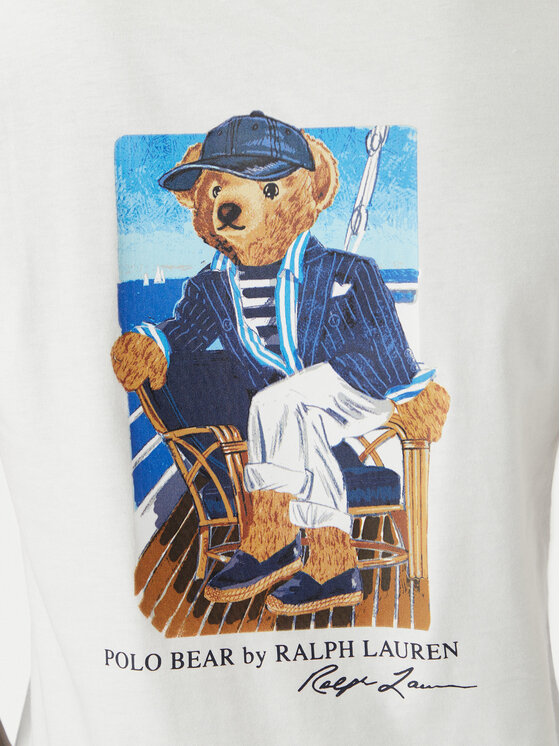 Polo Ralph Lauren Polo Ralph Lauren Camiseta 710B21952001 Blanco Regular Fit