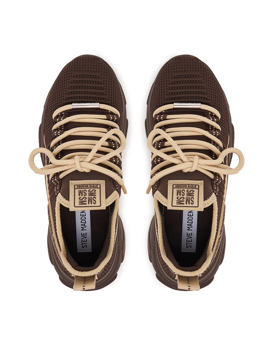 Steve Madden Сникърси Steve Madden Mac-E 11004642 Кафяв