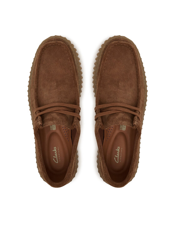 Clarks Туфлі Clarks Torhill Lo 26187376 Коричневий
