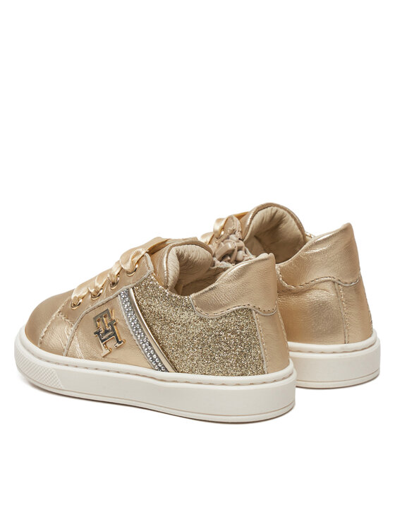 Tommy Hilfiger Αθλητικά Tommy Hilfiger Sneaker Bassa Allacciata T1A9-33932-0829 M Χρυσό