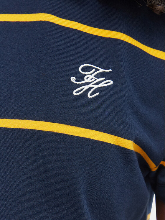 Tommy Hilfiger Tommy Hilfiger Camiseta WW0WW48699 Azul marino Regular Fit