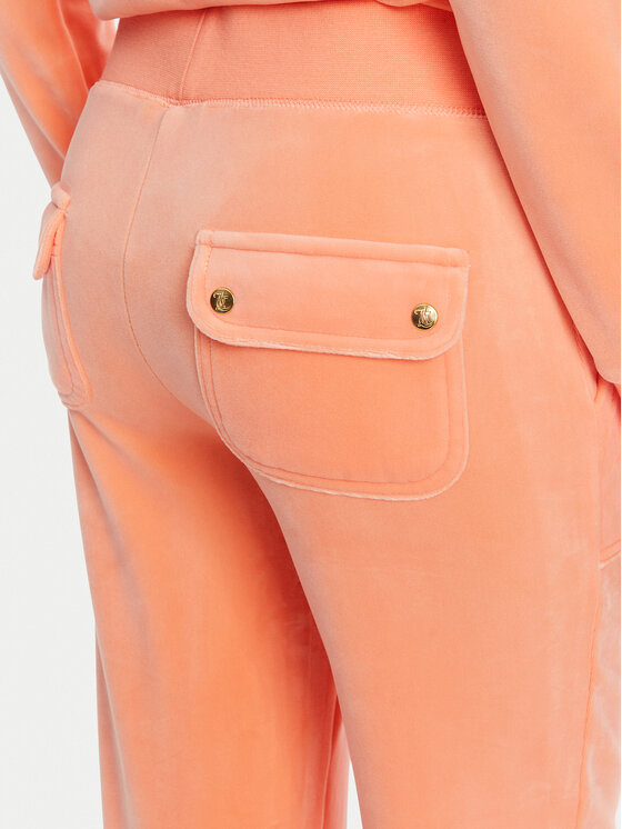 Juicy Couture Juicy Couture Παντελόνι φόρμας Layla JCSEBJ001 Πορτοκαλί Flared Leg