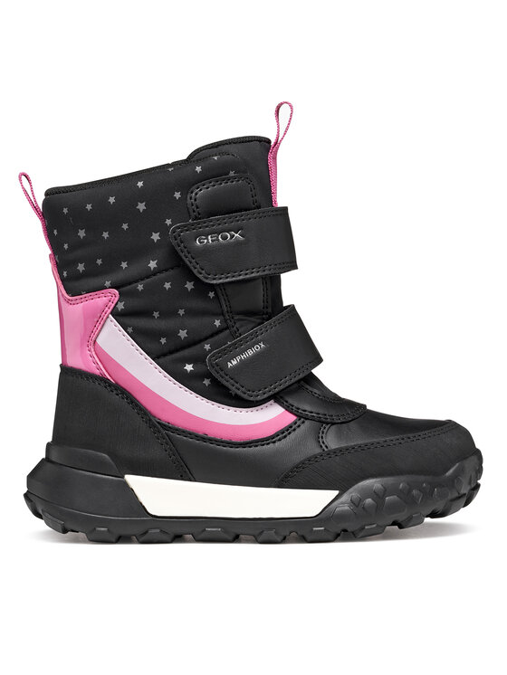 Geox Cizme de zăpadă Geox J Trekkyup Girl B Abx J56M7A 0MNBC C9235 M Negru