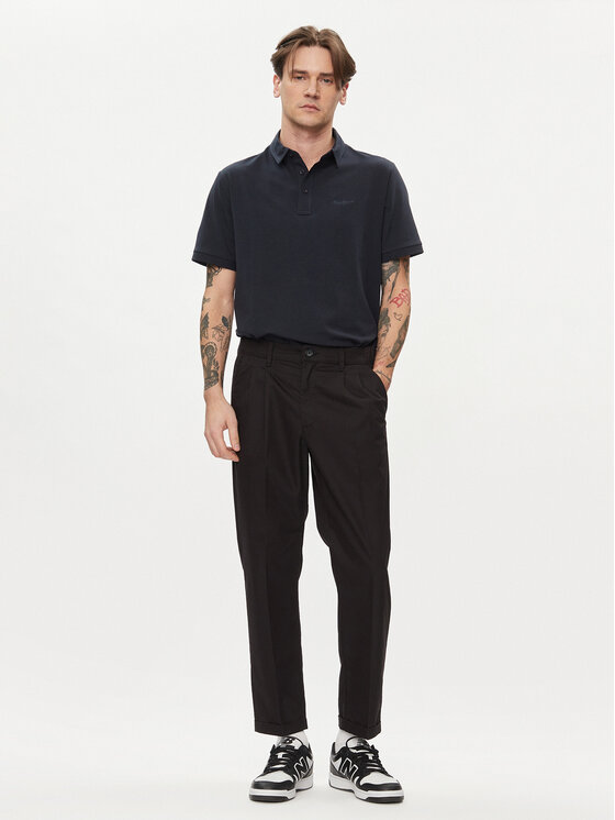 Pepe Jeans Pepe Jeans Поло Harper PM542157 Cиній Regular Fit
