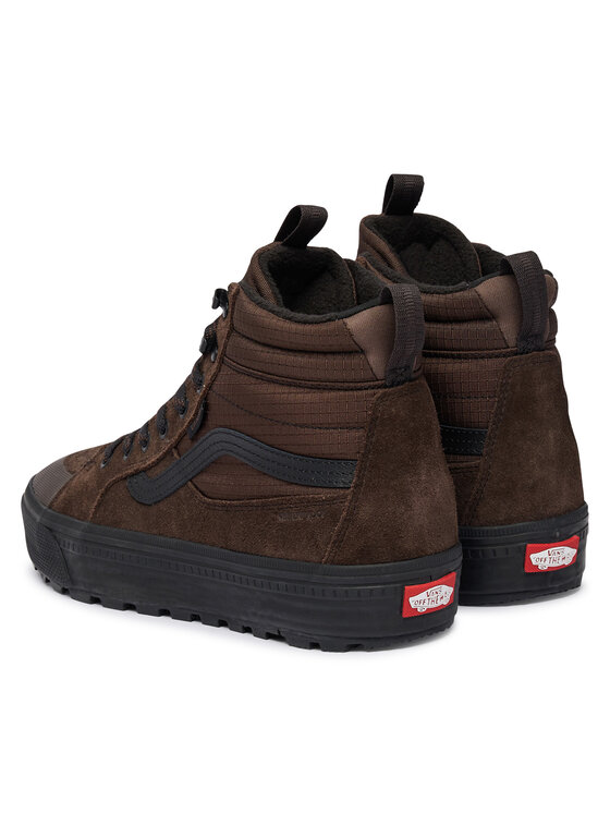 Vans Tenisówki Vans Sk8-Hi Waterproof Insulat VN000Y623N11 Brązowy ciemny