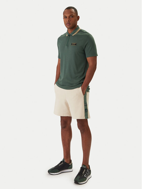 EA7 Emporio Armani EA7 Emporio Armani Polo 7M001333 AF13739 Verde Regular Fit