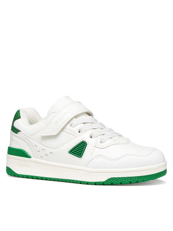 Geox Tenisice Geox J Washiba Boy J65LQA 054FU C0547 M Bijela