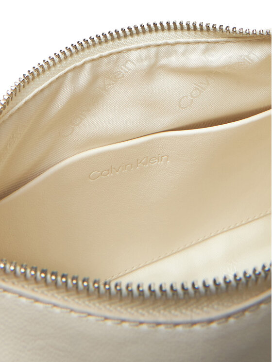 Calvin Klein Kabelka Calvin Klein Hardware Strap Medium Crossbody K60K613028 Bílá