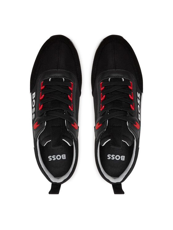 BOSS Sneakersy Boss J51323 S Černá