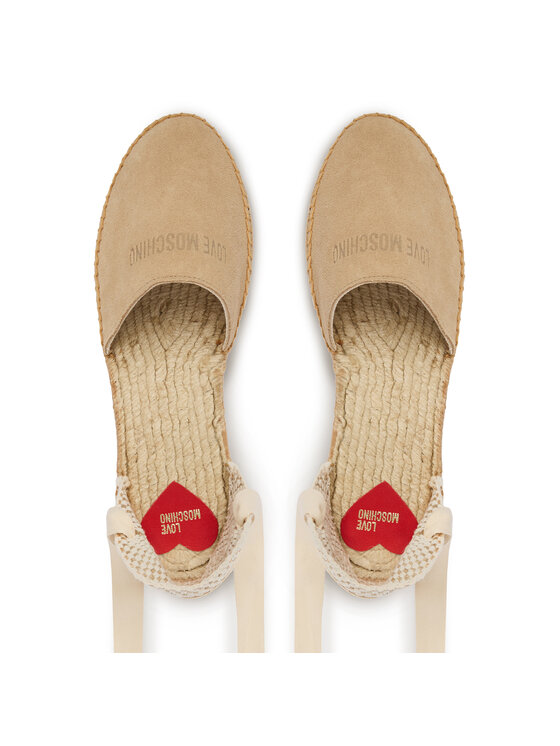LOVE MOSCHINO Еспадрильї LOVE MOSCHINO JA10562G0OIG5104 Бежевий