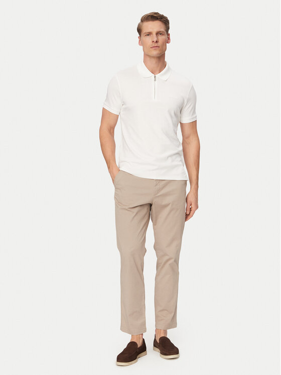 Calvin Klein Calvin Klein Polo LV04LE255G Blanco Slim Fit