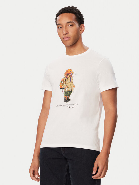 Polo Ralph Lauren Polo Ralph Lauren Camiseta 710B30186001 Blanco Regular Fit