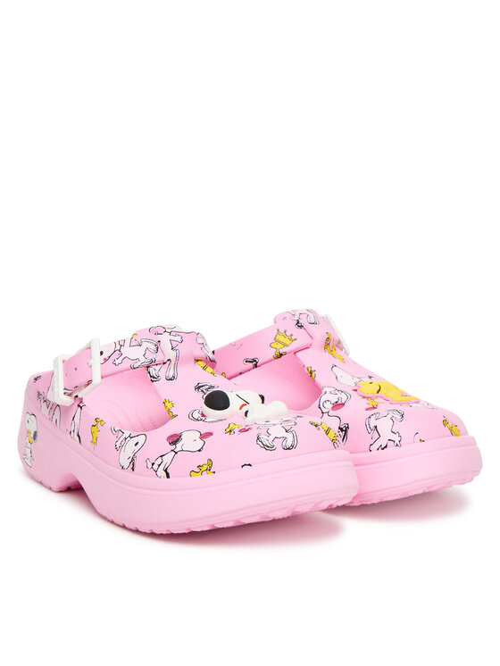 Crocs Ciabatte Crocs Peanuts Mary Jane Clog 211130 Rosa