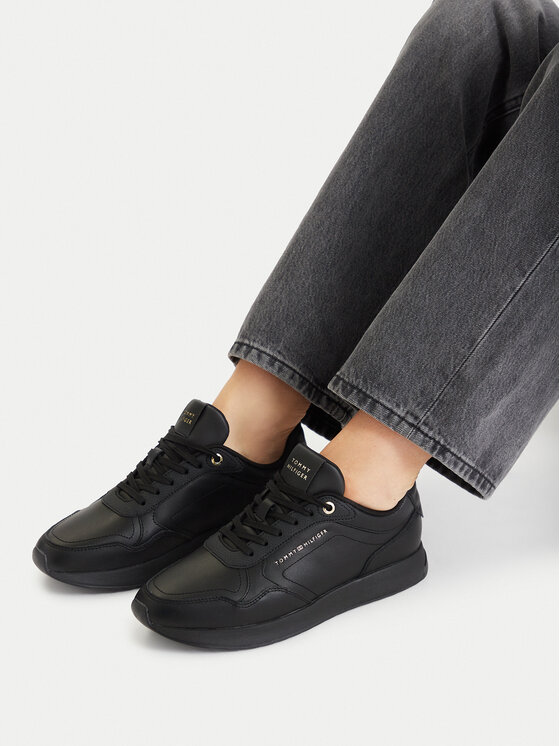 Tommy Hilfiger Sneakers Tommy Hilfiger Retro Runner FW0FW09411 Negru