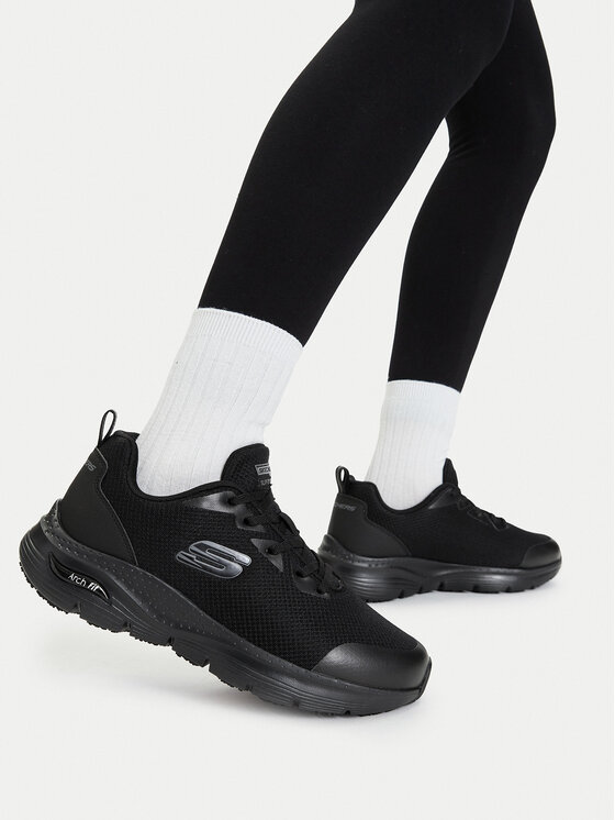 Skechers Snīkeri Skechers Arch Fit Sr 108019EC/BLK Melns
