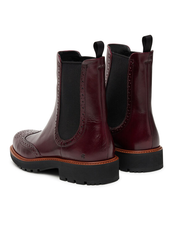 ECCO Botki ECCO 23288361291 Bordowy
