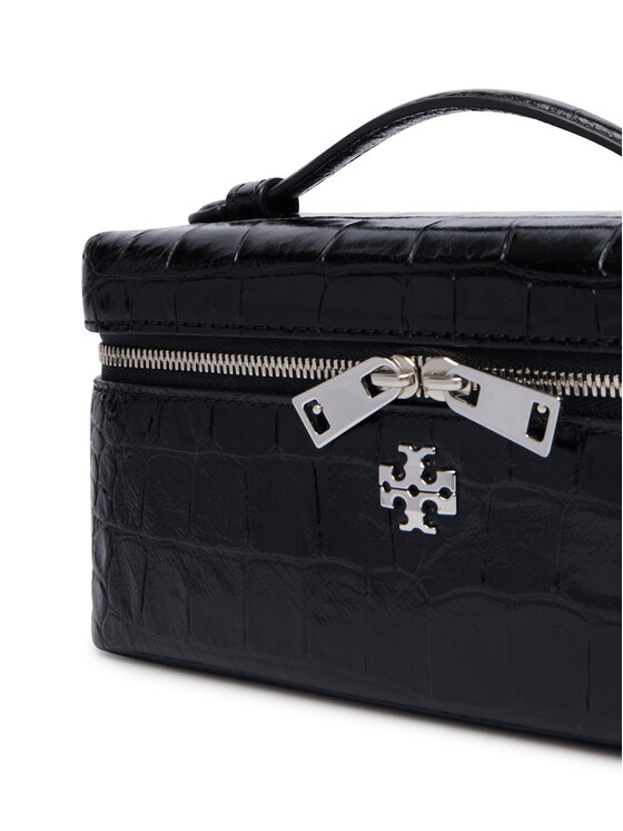 Tory Burch Τσάντα Tory Burch Charlie Embossed 185868 Μαύρο