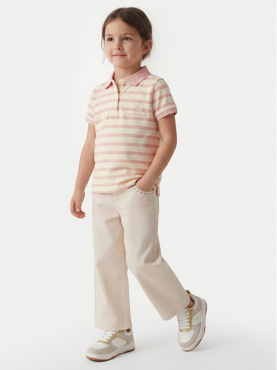 Beverly Hills Polo Club Beverly Hills Polo Club Поло G2283 Рожевий Regular Fit