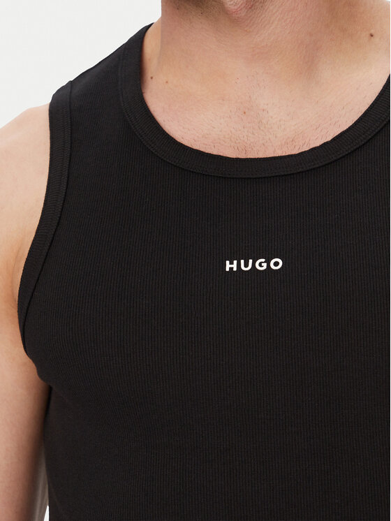 HUGO HUGO Camiseta sin mangas Dapota 50563744 Negro Slim Fit
