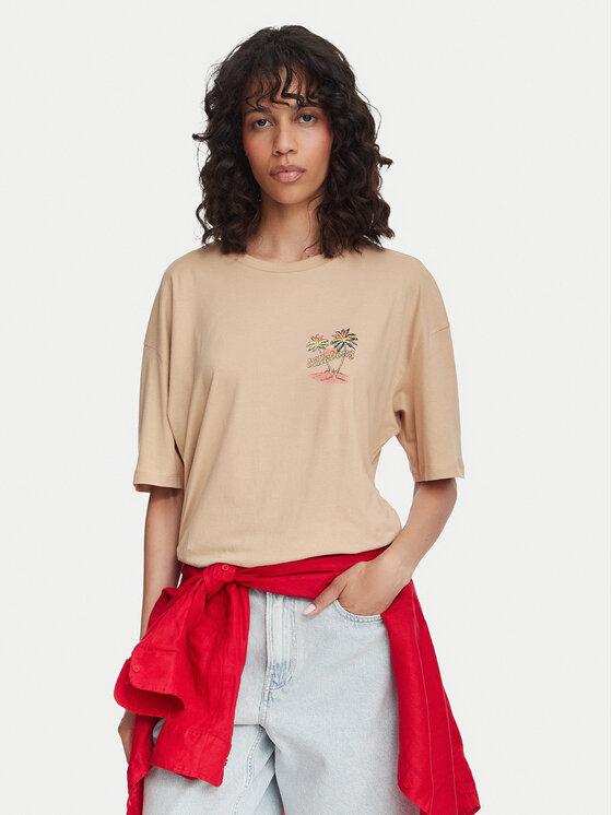 Billabong Billabong Футболка Take A Break EBJZT00407 Хакі Oversize