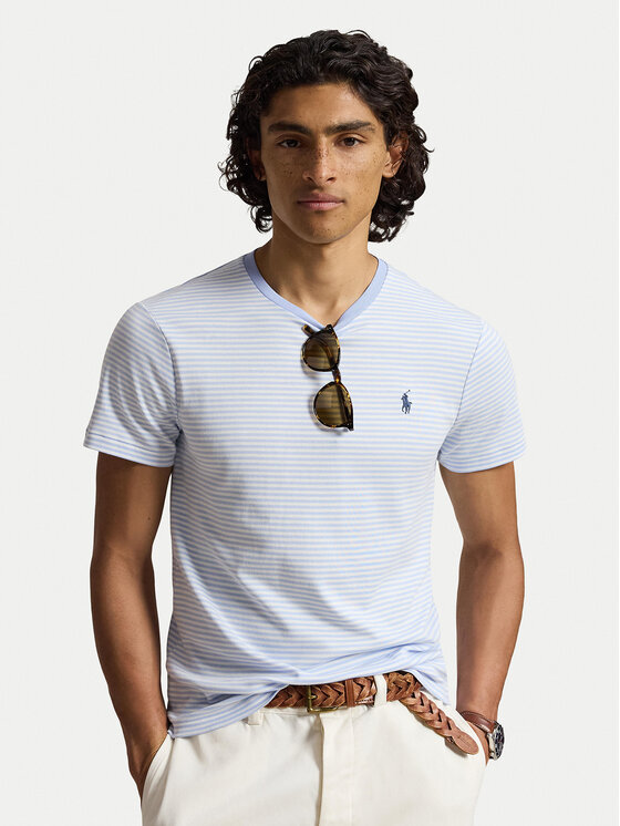 Polo Ralph Lauren Polo Ralph Lauren Camiseta 710944811501 Azul claro Regular Fit